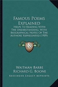 Famous Poems Explained