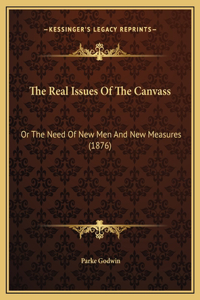 The Real Issues Of The Canvass
