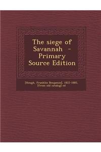 Siege of Savannah
