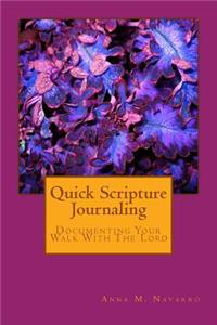 Quick Scripture Journaling