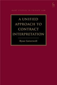 Unified Approach to Contract Interpretation