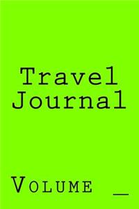 Travel Journal