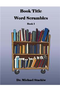 Book Title Word Scrambles