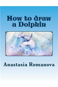 How to draw a dolphin