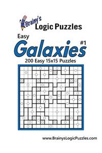 Brainy's Logic Puzzles Easy Galaxies 15x15 #1