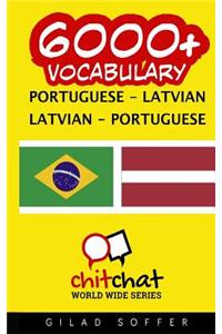 6000+ Portuguese - Latvian Latvian - Portuguese Vocabulary