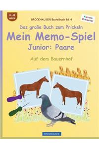 BROCKHAUSEN Bastelbuch Bd. 4 - Das große Buch zum Prickeln - Mein Memo-Spiel Junior