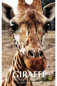 Giraffe Weekly Planner 2017