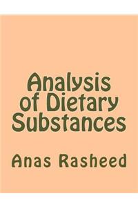Analysis of Dietary Substances