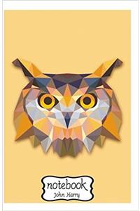 Notebook Journal Dot-grid, Graph, Lined, Blank No Lined Triangles Owls Art: Small Pocket Notebook Journal Diary, (Blank Notebook Journal)