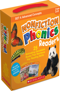 Nonfiction Phonics Readers Set 4: Advanced Concepts (Single-Copy Set)
