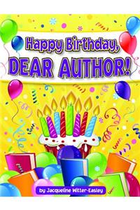 Happy Birthday, Dear Author!
