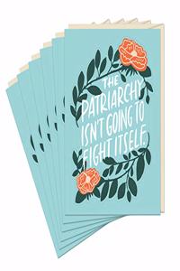 6-Pack Em & Friends Patriarchy Sticker Cards