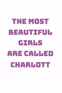 Charlott Girl Woman Notebook