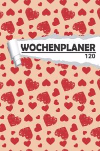Wochenplaner Liebe mit Herz