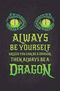 Always Be Yourself Unless You Can Be A Dragon Then Always Be A Dragon