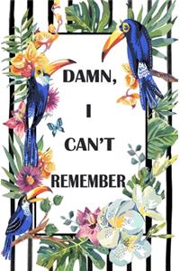 Damn I Can't Remember