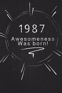 1987 awesomeness was born.