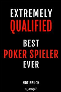 Notizbuch für Poker Spieler