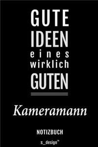 Notizbuch für Kameramänner / Kameramann