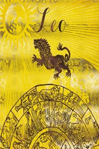 2020 Weekly Planner Leo Symbol Astrology Wheel Zodiac Sign Horoscope 134 Pages