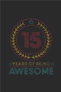 15 Years Of Being Awesome