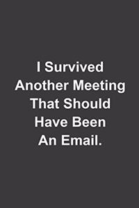 I Survived Another Meeting That Should Have Been An Email