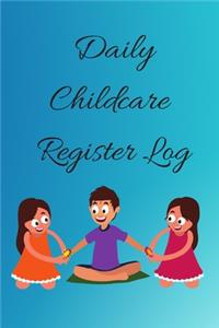 Daily Childcare Register Log