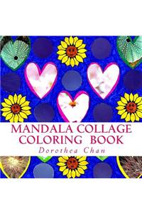 Mandala Collage Coloring Book: 20 Mandalas for You to Co-Create, Color and Collage with Colored Mandalas and Photos of Switzerland Inside the Book!