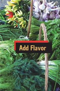 Add Flavor