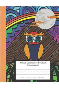Primary Composition Notebook Story Journal: Educational Writing and Drawing Handwriting Activity Workbook