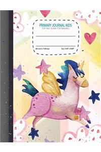 primary journal kids Top Half Blank For Drawing