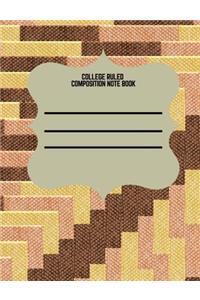 Composition note book