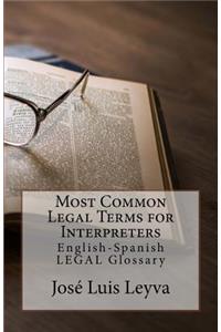 Most Common Legal Terms for Interpreters