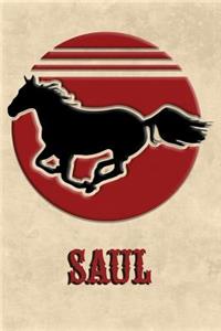 Wild Horse Lined Notebook