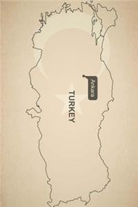 Outline Map of Turkey Journal