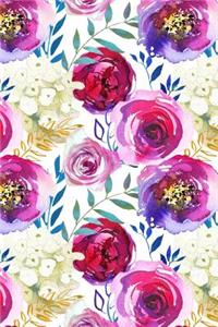 2018 Planner: Monthly, Weekly, Daily Planner, January 2018 - December 2018, Bright Floral