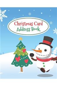 Christmas Card Address Book