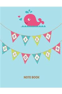 Baby Shower Notebook
