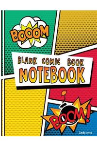 Blank Comic Book Notebook