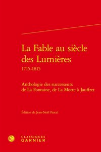 La Fable Au Siecle Des Lumieres