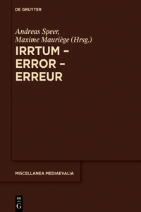 Irrtum - Error - Erreur