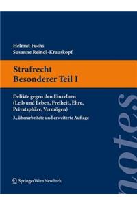 Strafrecht. Besonderer Teil I: Delikte Gegen Den Einzelnen (Leib Und Leben, Freiheit, Ehre, Privatsph Re, Verm Gen)