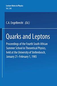 Quarks and Leptons