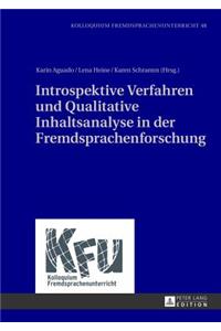 Introspektive Verfahren und Qualitative Inhaltsanalyse in der Fremdsprachenforschung