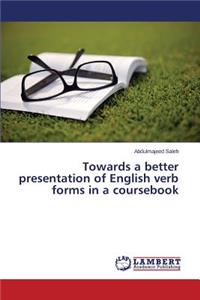 Towards a better presentation of English verb forms in a coursebook