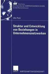 Struktur und Entwicklung von Beziehungen in Unternehmensnetzwerken