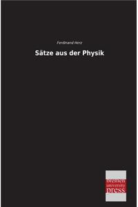 Satze Aus Der Physik