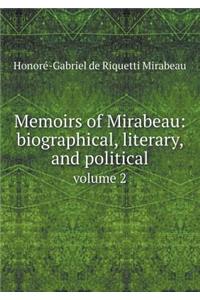 Memoirs of Mirabeau