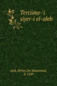 Tercume-'i siyer-i el-aleb